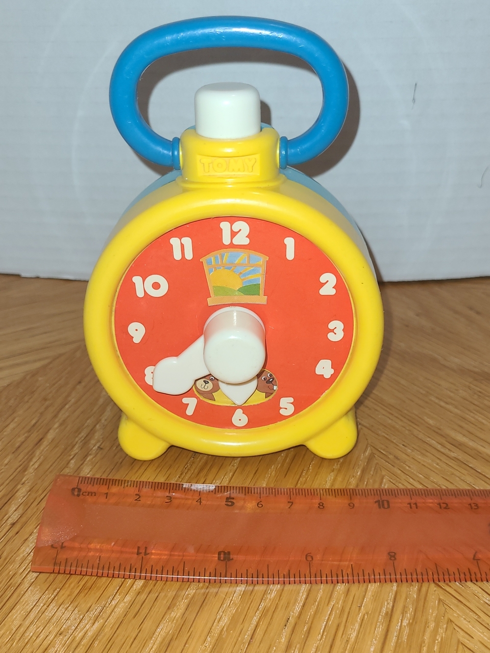 Vintage Ring-a-Dingy Clock TOMY 1985